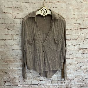 !!SOLD!!Free People Beach L/S Top